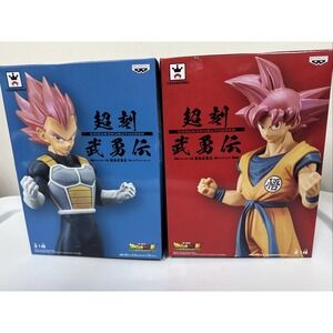 Banpresto Dragonball Super Choukoku Buyuuden 2 set SS God  figures Ships Frm USA